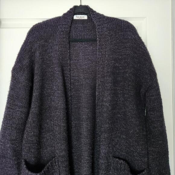 Thick Cozy Longline Cardigan Sweater With Pockets - Picture 7 of 8